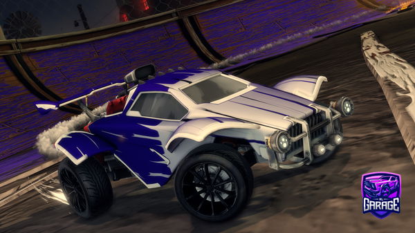A Rocket League car design from Alphaboyii