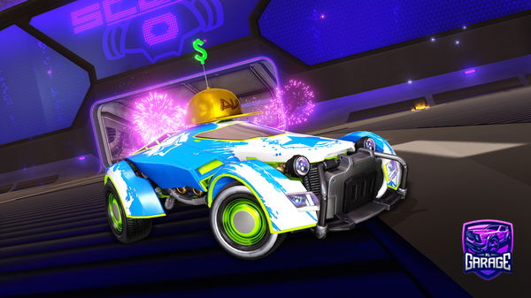 A Rocket League car design from Neener2798