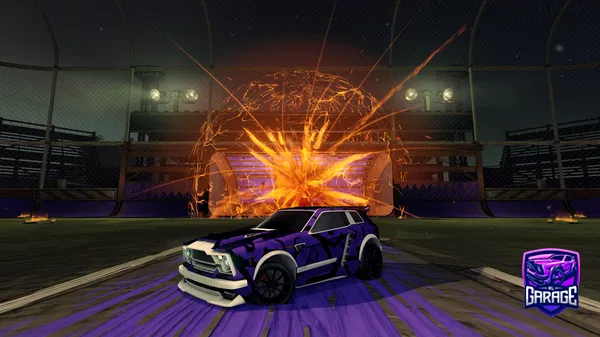 A Rocket League car design from 3vann55