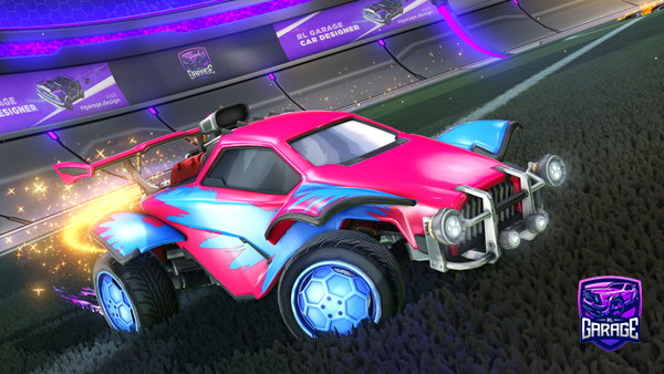 A Rocket League car design from getsmokedmonkey