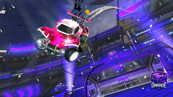 A Rocket League car design from SRMDogg