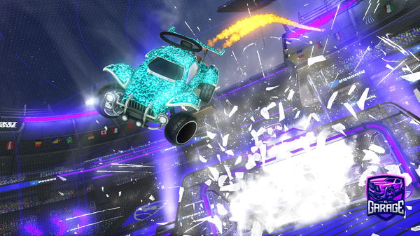 A Rocket League car design from xFredarico