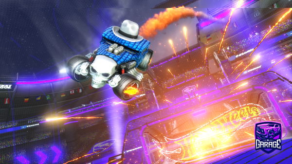 A Rocket League car design from kingkaanONE