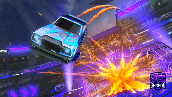 A Rocket League car design from chew85