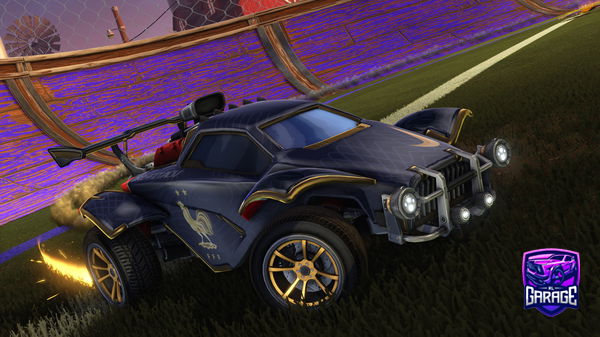 A Rocket League car design from pa1nful