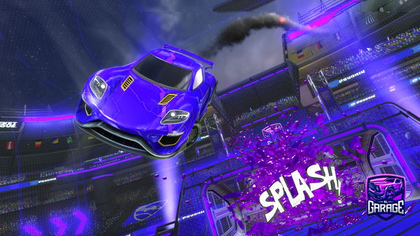 A Rocket League car design from Adriana_Romualdi