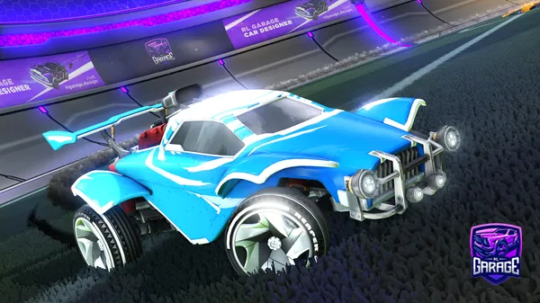 A Rocket League car design from HRY_1015