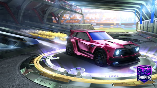 A Rocket League car design from moxijk