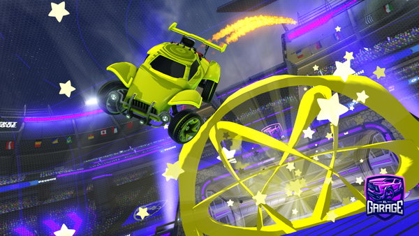 A Rocket League car design from Dash9999