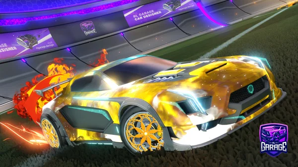 A Rocket League car design from ALEKKER14