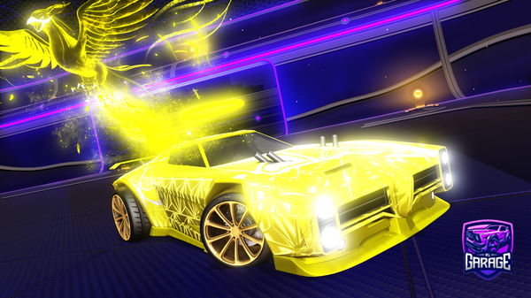 A Rocket League car design from Unoment