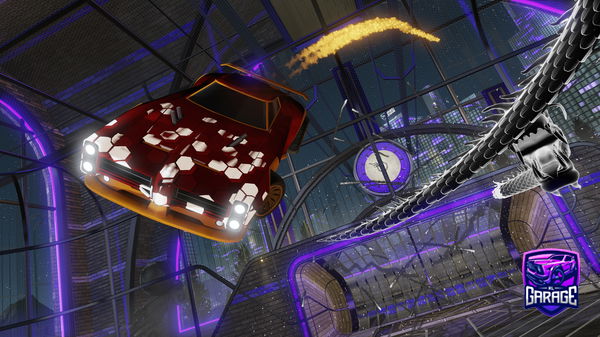 A Rocket League car design from Wiskie13