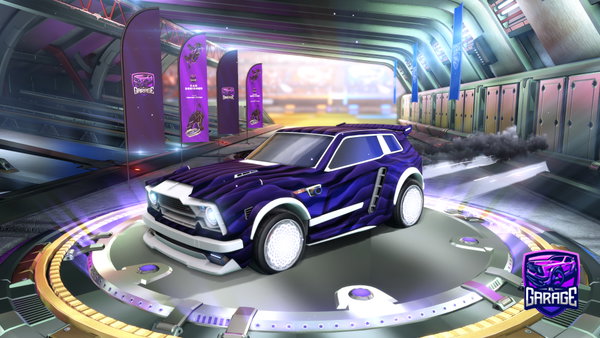 A Rocket League car design from kokepirey
