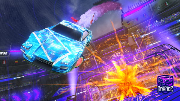 A Rocket League car design from mertking_123