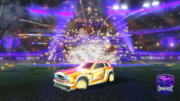 A Rocket League car design from xxlexx