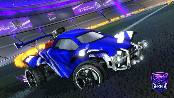 A Rocket League car design from mrchuck