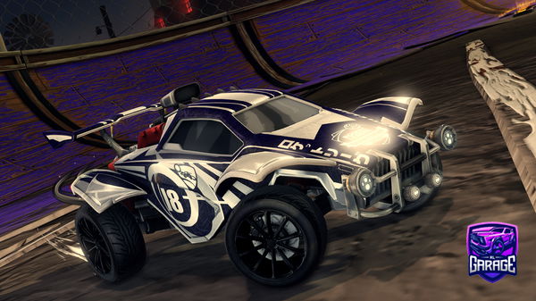 A Rocket League car design from zcrewd