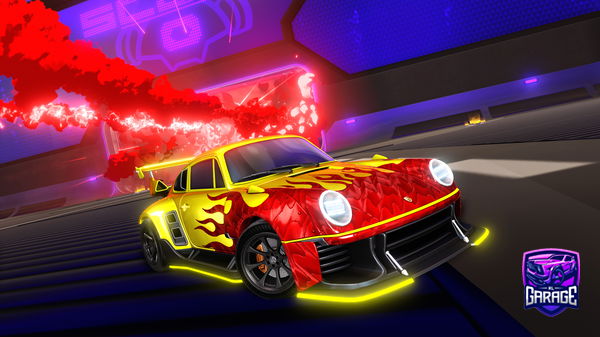 A Rocket League car design from Swensizz