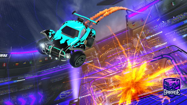 A Rocket League car design from RVXxTeddible