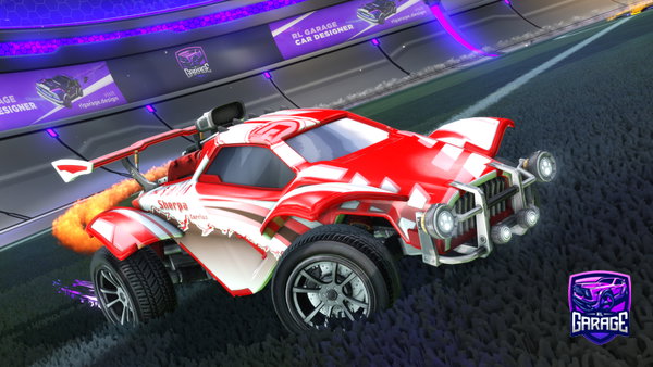 A Rocket League car design from Duovaras