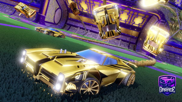 A Rocket League car design from ICZORE