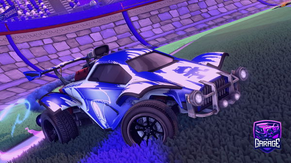 A Rocket League car design from Kdthenoob