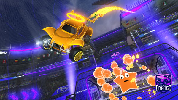 A Rocket League car design from MarwiLW