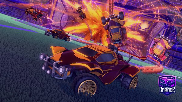 A Rocket League car design from CopperSail