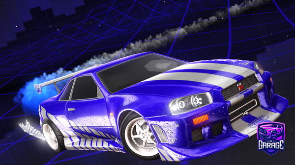 A Rocket League car design from itslit123