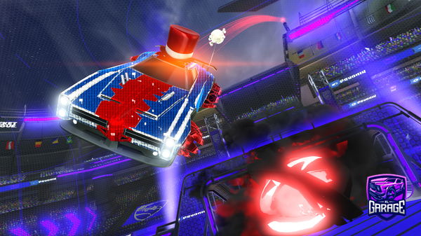 A Rocket League car design from XavMan9