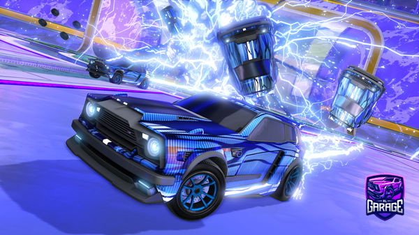 A Rocket League car design from Kaido_GTX