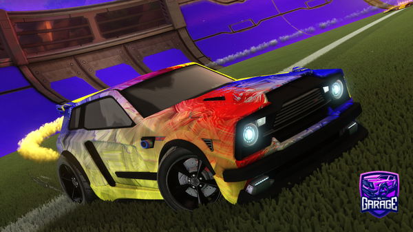 A Rocket League car design from TTV_Doggomaster