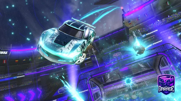 A Rocket League car design from Cambro30