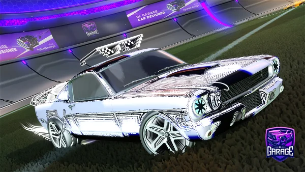 A Rocket League car design from BlazerOnSwitch