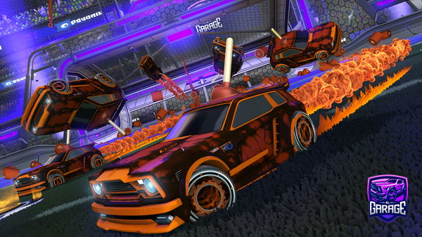 A Rocket League car design from YeetyBoiiiiii