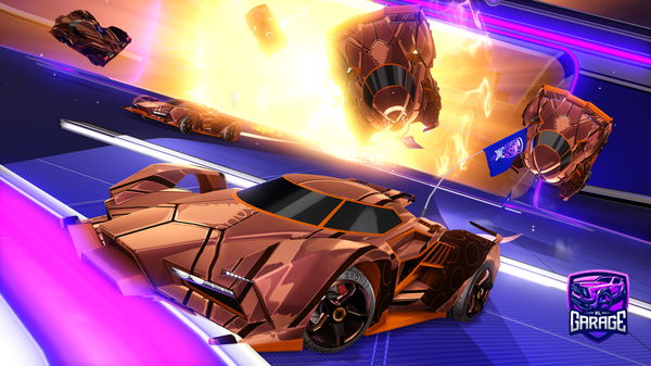 A Rocket League car design from LsmileK