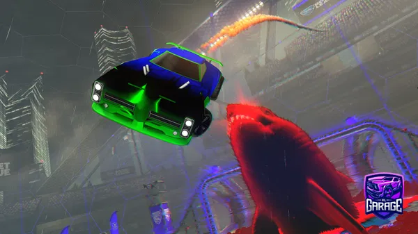 A Rocket League car design from gingerl2025