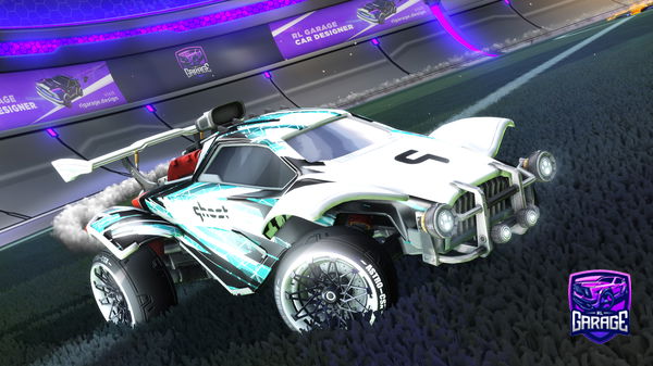 A Rocket League car design from Nobody1