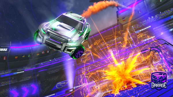 A Rocket League car design from RukaZekken