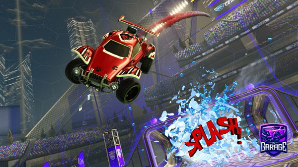 A Rocket League car design from itsKrul