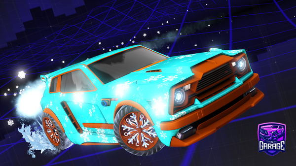 A Rocket League car design from GaboSmrado