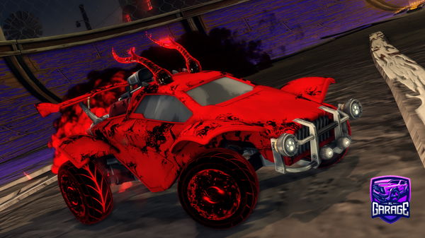 A Rocket League car design from SNF_Fliqxx