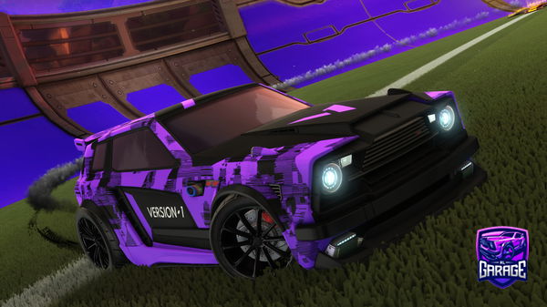 A Rocket League car design from Banholt