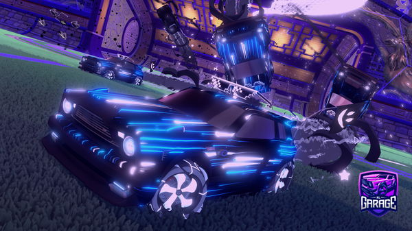 A Rocket League car design from ItzRyfu