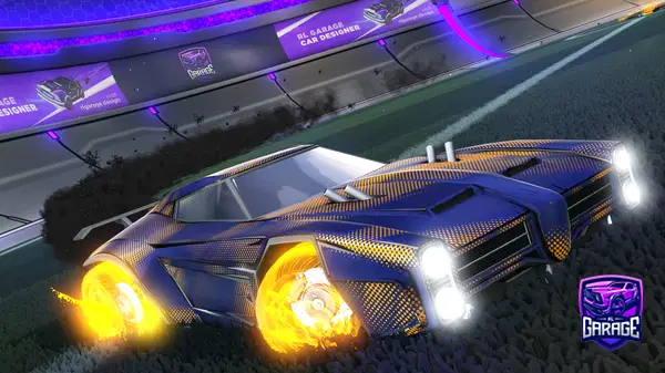 A Rocket League car design from Shooteo2313