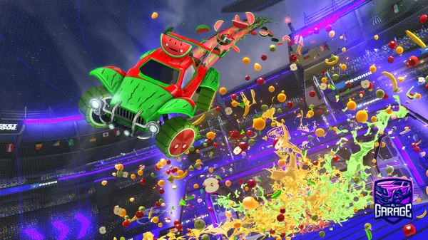 A Rocket League car design from fn_costco