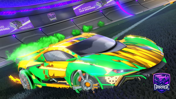 A Rocket League car design from Sotumney