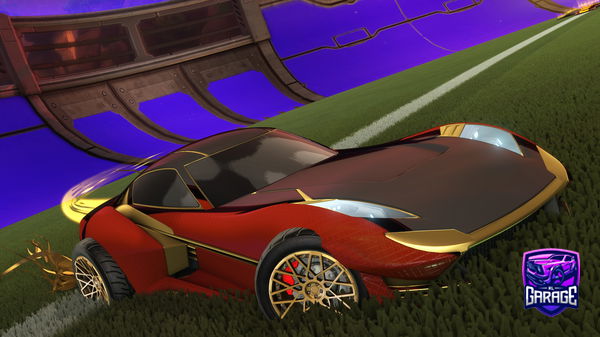 A Rocket League car design from SocialPie900757