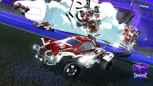 A Rocket League car design from CEC_Hiser