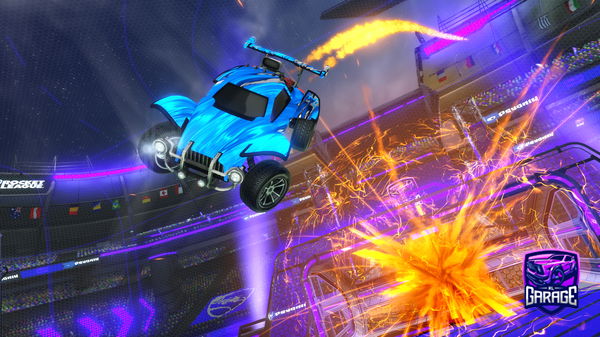 A Rocket League car design from trimzy223